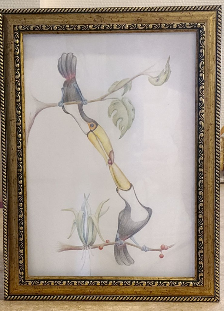 Скетч "Пара птахів"